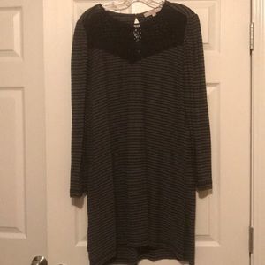 NWOT Loft swing dress long sleeve